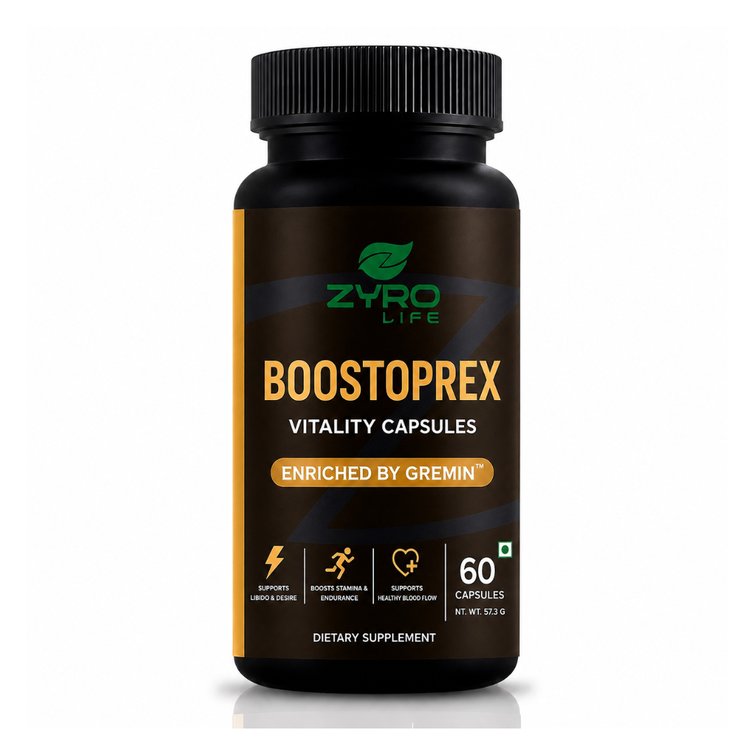 Zyro Life Boostoprex Capsules – Gremin™ Formula for Circulation, Endurance & Muscle Pump Support