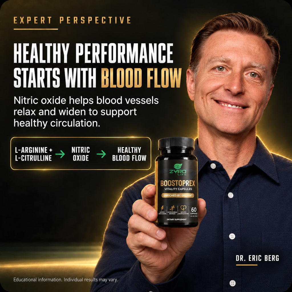 Zyro Life Boostoprex Capsules – Gremin™ Formula for Circulation, Endurance & Muscle Pump Support
