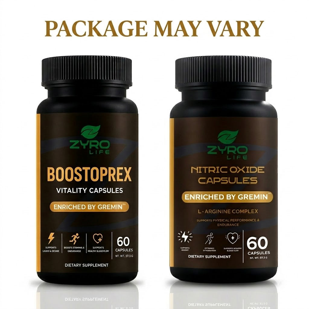 Zyro Life Boostoprex Capsules – Gremin™ Formula for Circulation, Endurance & Muscle Pump Support