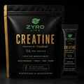 Zyro Life Creastab Creatine Monohydrate - 5 g Per Serving | 30 Stick Packs