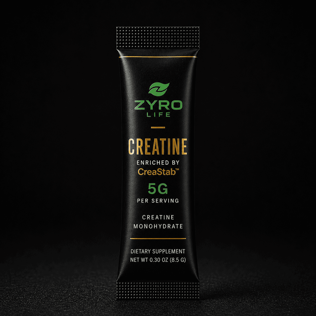 Zyro Life Creastab Creatine Monohydrate - 5 g Per Serving | 30 Stick Packs